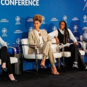 Renee Montgomery Instagram - Thank you @milkeninstitute 💡