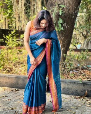 Renjini Kunju Instagram - “Believe in yourself and all that you are. Know that there is something inside you that is greater than any obstacle “

“Happy Women’s Day to all the incredible women out there!🤗🤗🤗

saree @noolstories 

#womensday #2024#