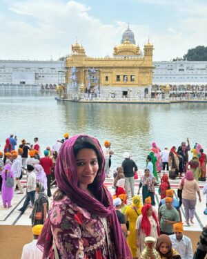 Renjini Kunju Instagram - “Captivated by the mesmerizing beauty of the Golden Temple in Amritsar. 

#GoldenTemple #Amritsar