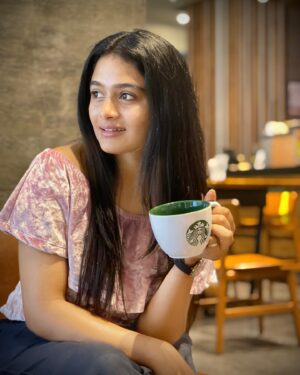 Reshma Venkatesh Instagram - TODAY’s good mood is sponsored by COFFEE ☕️ 

#agoodday #agoodmood #coffee #positivevibes #starbucks #spreadlove