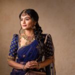 Reshma Venkatesh Instagram - 💜 @kaviyaartistry_off @anjushankarofficial @roselinhairstylist @achusai_makeupartist @vivahbridalcollections @navin.appu