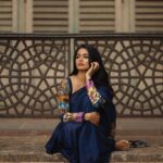 Reshma Venkatesh Instagram - 🌙✨ Costume by @labelswarupa 🌸 Captured by @gowtham__rajendran ❣️ Makeup by @kaviyaartistry_off and team 💕 @makeoverbyroshini @nivii_artistry @bhakyamakeover Organised by @thekloutoffl 💫