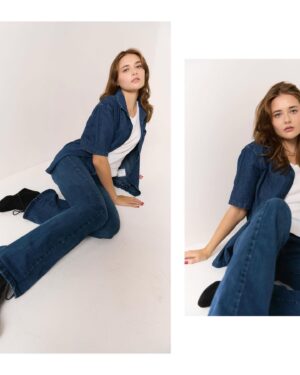 Reylynn Caster Instagram - a lover of denim on denim 

amazing unretouched shots by @adamhendershott !!