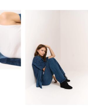 Reylynn Caster Instagram - a lover of denim on denim 

amazing unretouched shots by @adamhendershott !!