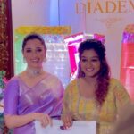 Rhema Ashok Instagram – தேவதை அவள் ஒரு தேவதை!!!! 🦋😍
Couldn’t find anyother better song and lines for you @tamannaahspeaks ma’am 🫶🏻✨
Happy meeting you and had an amazing conversation! It’s a pleasure to hear from you about your styling secrets and your ideas on fashion ♥️
Thanks for inviting me for the grand launch of @diademstore.in at Tnagar.
Diadem has always been my first choice whenever i lookup for outfits for any kind of shoots or events :)
Now @diademstore.in launched their brand new showroom at Tnagar and has wide range of Saree collections. All under one roof is all i can say 🥳♥️
Mua: @rhemas_bellezza_atelier
Hairstylist: @shakimakeupartist
Wearing: @diademstore.in
#diadem #brandnewshowroom #tamana #chiefguest #diademshowroomopening