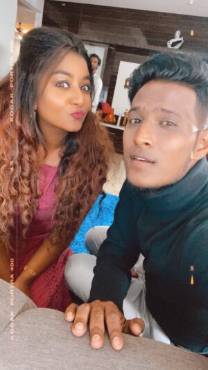 Rhema Ashok Instagram - After a long with my fav 
@vardha_master master 🫂♥️