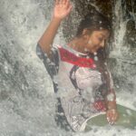 Rhema Ashok Instagram - Inhale present! Exhale past! Everything is going to be okay. Actually, it’s going to turn out better than okay!!! You’ll see ♥️🤌🏻 📍Viripara waterfalls, Munnar. Kerala Thanks mummy for the beautiful pictures 🫂