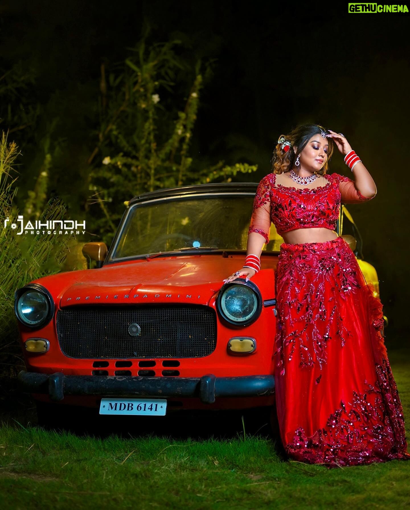Rhema Ashok Instagram - Entering the “soft girl” era. Anything that isn’t for me and/or disturbs my peace, has to go 🦋🌺 Mua: @ramya_muah Wearing: @frontiers_fashion_lounge Jewellery: @vinodevbridaljewellery Dop: @jaihindh_photography Location: @iconiicfilmcity