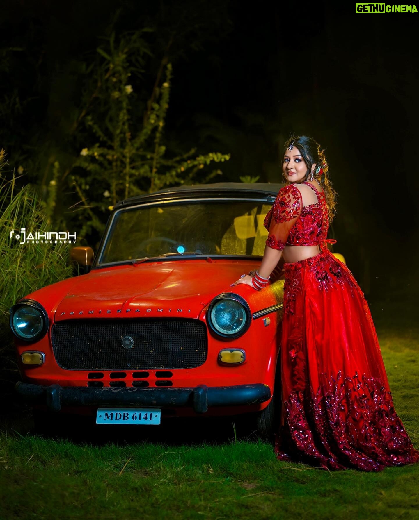 Rhema Ashok Instagram - Entering the “soft girl” era. Anything that isn’t for me and/or disturbs my peace, has to go 🦋🌺 Mua: @ramya_muah Wearing: @frontiers_fashion_lounge Jewellery: @vinodevbridaljewellery Dop: @jaihindh_photography Location: @iconiicfilmcity
