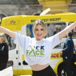 Rhian Sugden Instagram - 𝐑𝐨𝐜𝐤𝐅𝐚𝐜𝐞 🪨 Such a fun day with the team from @rockface4menuk 🤍 Met so many amazing people. Give them a follow they have so much exciting stuff coming up and you might even win some freebies 😝 Pic by @stephenfarrell1975 #rockface #menstyle #shenosebest AD.