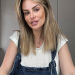 Rhian Sugden Instagram – It’s the small wins!! Today I got dressed! Washed my hair! Did a big shop and made cookies! 

Yesterday, not so much. 🙂‍↕️😴

#postpartum hits different 😂 

Thanks @the.browhut for the lvls and eyebrow neaten 🙌🏽

#dungarees @lucyandyak 
Refreshed face @trinnylondon