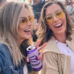 Rhian Sugden Instagram - Went to “90’s baby” festival! What a hoot!! I’m thinking we should bring popper pants back. @itsthenineteesbaby