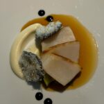 Rhian Sugden Instagram – Non—alcoholic wined and dined at #hestonblumenthal @thefatduck last night 🥹🤩

3 Michelin Stars, 11 courses with added magic throughout. So, so good. 

⭐️⭐️⭐️⭐️⭐️

#thefatduckbray  #thefatduck