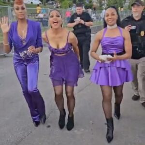 Rhona Bennett Instagram - About Last Night: We had an exceptional time Jeffersonville, Indiana celebrating #Juneteenth 🔥🔥🔥 #EVonTheRoadAgain
.
#EnVogue #RhonaBennett #TerryEllis #CindyHerron #Travel #LiveMusic #Concert #Purple