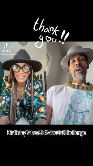 Rhona Bennett Instagram - Yoooooo... My brother @templeofsol brought out my inner MC.

He dropped that fire and I needed to put air on the flames🔥🔥🔥🥳🎉🙌🏽💕🤛🏽
.
Birthday Vibes🎶 #VibeOutChallenge
.
THANK YOU!🚀🙏🏾💕
.
#RhonaBennett #MissRNB #CoachRho #HappyBirthday #Amun #TempleOfSol #GemStone #Rap #RnB #EnVogue #Zeta #AlwaysInTheClub #Love #GoodEnergy #We #InstantClassic #WeThePeople
