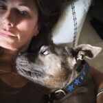 Rhona Mitra Instagram - Don’t worry if people don’t like you… Only worry if dogs don’t like you. Imagine if dogs could cancel humans…😳 How many wankers that would eliminate… Now, THATS a threat worth worrying about… Mushroom the Killer Easter Bunny