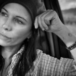 Rhona Mitra Instagram - Trying to find serenity in the stillness…. They say when you connect to the peace within you you can begin to make sense of the disturbance around you…. And yet, I find no sense in what I see and feel from the myriad media outlets right now… From the distraction of glittering gowns to the endless images of trembling children… The only truth I find is in the eyes of these untethered creatures as the rain falls softly around us… I sit here quietly.. Tears full of eyes… Some days are like this… and I am grateful to feel and have the privilege to choose…. (kindly…) Grant me the serenity… (Pulled from the slaughterhouse pipeline- 360 days rewilded. Thank you Django and our larger body of voiceless sentient family members for always being an example of endless grace.) @thelastarkorphanage