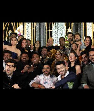 Richa Rathore Instagram - Wishing you both a lifetime of happiness❤️
A night full of love, laughter and good food💃
Thank you @itsprateeksharma Sir