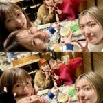 Rie Kitahara Instagram - 🇹🇼🇯🇵 まるちゃんおかえり会❤️‍🔥 #新年快樂🎉🎉🎉
