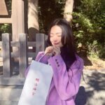 Rie Kitahara Instagram - 🐉 今年もよろしくお願いします。 後厄なので 厄祓いしてきました！ 優しさや思いやりを忘れない 2024年にしたいね❤️‍🩹 #明治神宮