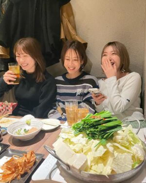 Rie Kitahara Instagram - 🇹🇼🇯🇵
まるちゃんおかえり会❤️‍🔥

 #新年快樂🎉🎉🎉