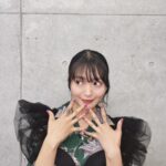 Rie Kitahara Instagram – 💚🖤

@george828 さんメイク💄♡

 #make #makeup #hairmake