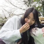 Rie Kitahara Instagram - 🌸 さくらとみさきちゃんとワン🐶
