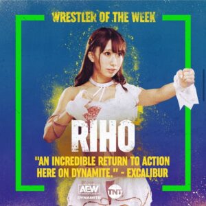 Riho Hime Instagram - 🧏🏻‍♀️💗💗💗
#AEW #aewdynamite