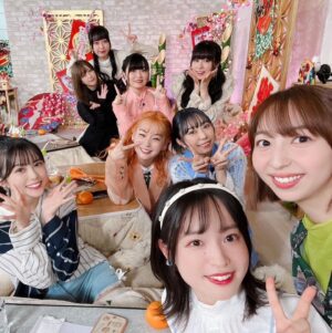 Riho Iida Instagram - ラブライブ!シリーズ新年会🐲❤️
ありがとうございました！

shirt @keikonishiyama

ring @popy_k

stylist @shingo_tsuno 
hair make @ayasumimoto 

#lovelive #μsicforever