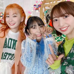 Riho Iida Instagram - ラブライブ!シリーズ新年会🐲❤️
ありがとうございました！

shirt @keikonishiyama

ring @popy_k

stylist @shingo_tsuno 
hair make @ayasumimoto 

#lovelive #μsicforever
