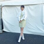 Rikako Aida Instagram - 🗓2023.4.9 Aniera City Bash!! vol.2 in 豊洲PIT この会場はAqoursの1stライブ前に立って以来だったのでとても久しぶりでした！ みんな会いに来てくれてありがとうねー！会場で頂いたお手数も帰宅してしっかり読ませて頂きました✉️ 次は6月3日のさよなら中野サンプラザ音楽祭でのワンマンライブかな！ それまでにもっとパワーアップ出来る様に頑張ります！ 衣装も髪型もとても春らしくて素敵でした🎗 ありがとうございました！