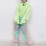 Rikako Aida Instagram - 昨日のジャージ可愛かった👟 いつもありがとうございます❕ 👗@samukashiwagi