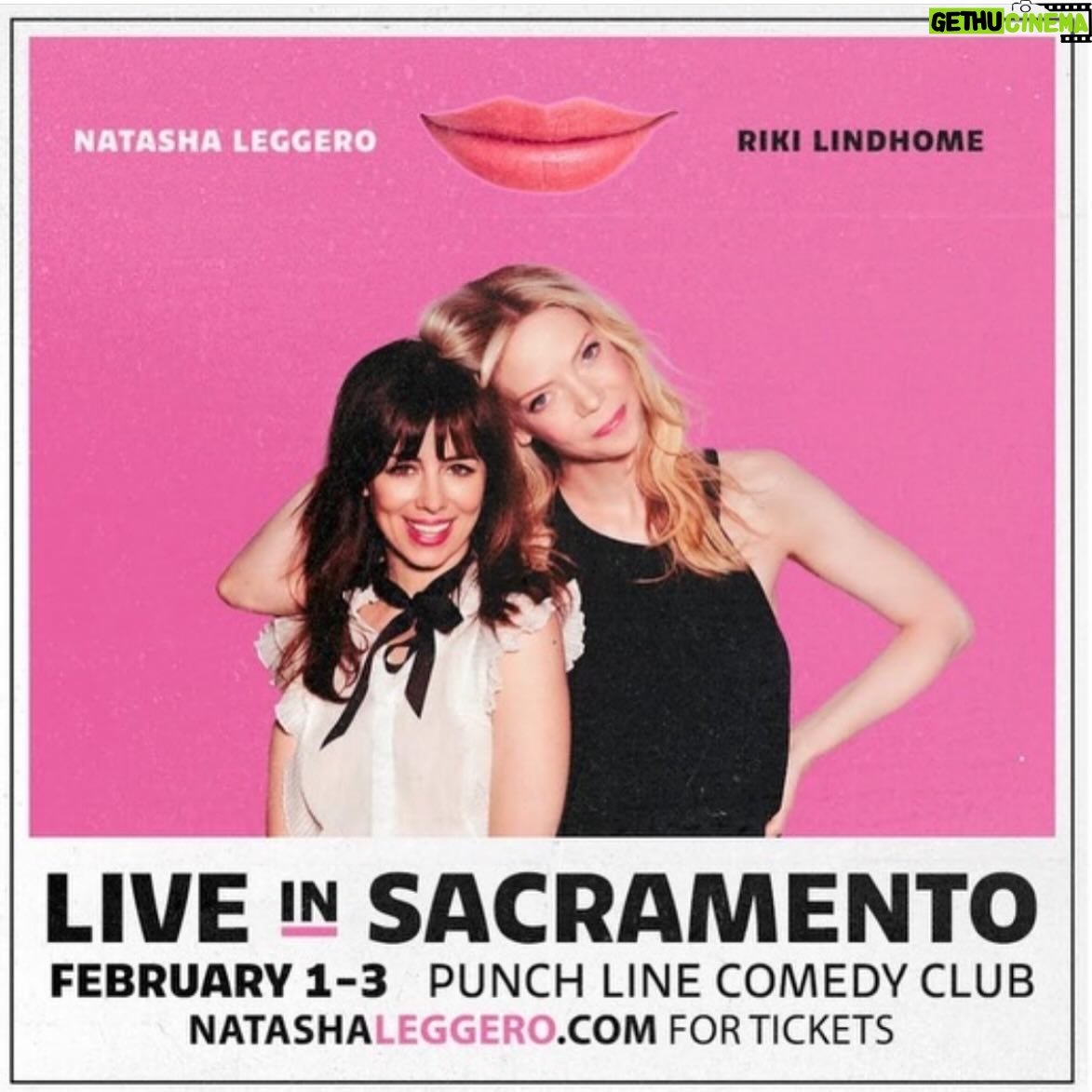Riki Lindhome Instagram - So excited @natashaleggero @punchlinesac.