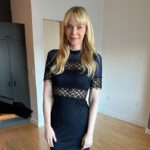 Riki Lindhome Instagram - Going out in fishnet or whatever this dress is.