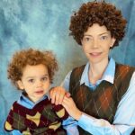Riki Lindhome Instagram – Brennan and Dale. #stepbrothers #halloween 🎃