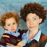 Riki Lindhome Instagram – Brennan and Dale. #stepbrothers #halloween 🎃