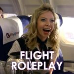 Riki Lindhome Instagram – That time I went toe to toe with @brielarson in flight attendant school. #unitedstatesoftara ✈️