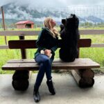 Riki Lindhome Instagram – Making new friends in Alaska 🧸🏔️