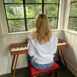 Riki Lindhome Instagram – I started taking piano lessons a few months ago. I was an okay player but I skipped all the basics (bass clef, etc). It’s weird how we stop learning new things as adults and feels good to make the space for it. 🎹 #piano #keyboard #pianolessons