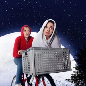 Riki Lindhome Instagram - #tbt This photo. Taken by the wonderful @vonswank #et #garfunkelandoates 🚲👽