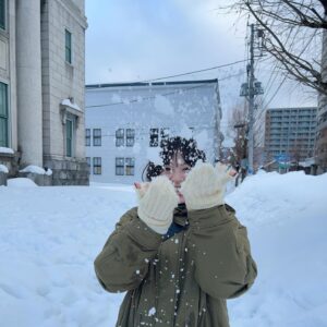 Riko Instagram - ﾎｯｶｲﾄﾞｳ！！！！ｱﾔﾐﾝﾄ！！！⛄️⛄️⛄️
