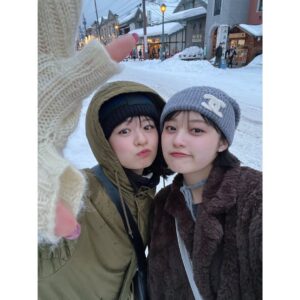 Riko Instagram - ﾎｯｶｲﾄﾞｳ！！！！ｱﾔﾐﾝﾄ！！！⛄️⛄️⛄️