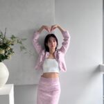 Riko Xi Instagram - 願我每天都是一個Happy Dog😗🩷 @majeparis #MajeParis #MajeGirls