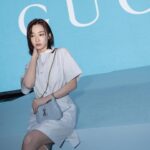 Riko Xi Instagram – GUCCI LIDO🫧🐋🩵
淺藍色就是夏日的顏色

手上的GUCCI JACKIE也充滿夏日感！

Gucci Jackie & GG Marmont 
換上拉菲草織面料或帆布
Gucci Luce & Moon Side
則加入了更多的色彩元素增添亮點

用#GucciLido 迎接夏天 也準備好曬黑了🤣

@gucci #Gucci #GucciLido