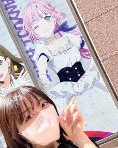 Rin Kurusu Instagram - ラブライブ！シリーズ×アトレ秋葉原 こっそり見に行ってきた！！！ みなさんの邪魔になっちゃいそうで爆速で写真撮って帰ってきちゃったもう少し撮りたかった〜〜〜のでみんなの見せてください〜〜〜〜〜 #LoveLive ! #蓮ノ空