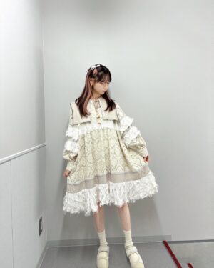 Rin Kurusu Instagram - 今日のイベントは大好きで普段から沢山私服でも着てる @rurumu.official さんのお衣装でした🩶