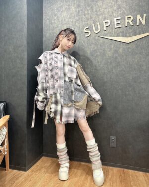Rin Kurusu Instagram - 今日のイベントは大好きで普段から沢山私服でも着てる @rurumu.official さんのお衣装でした🩶