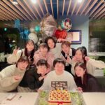 Rin Takanashi Instagram - みんなから愛される春菜、お誕生日おめでとう🥰 喋りすぎて、笑いすぎて、次の日のどが、ガラガラでした😂😂😂 次はベッキーの誕生日会ね😚