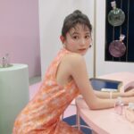 Rinka Kumada Instagram - シャネルの「CHANCE イベント」🕊️ 今の私の気分にぴったりだったのは、チャンス オー ヴィーヴでした🧡 この日のワンピにもぴったり🍊 #PR #CHANEL #CHANCE #CHANELFRAGRANCE #シャネル @CHANEL.BEAUTY