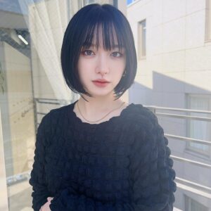 Rinne Yoshida Instagram - 黒くした！！
小池さん
いつもありがとうです🫶
みんな最近は何してるのーん